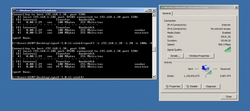 Asus RT-AC55UHP Wireless Benchmark