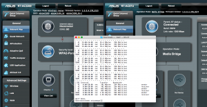 Asus RT-AC3200 media bridge.