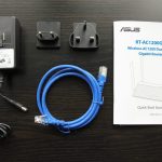 Asus RT-AC1200G+ accessories