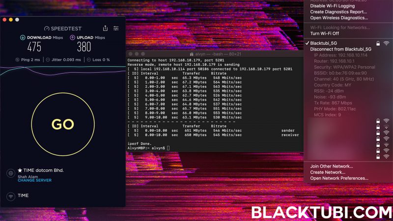 5Ghz Short Distance Test