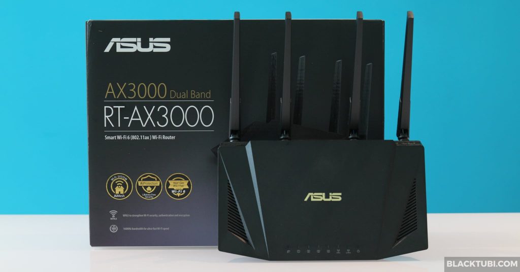 ASUS RT-AX3000 WiFi 6 Router Review ASUS RT-AX3000 WiFi 6 Router Review