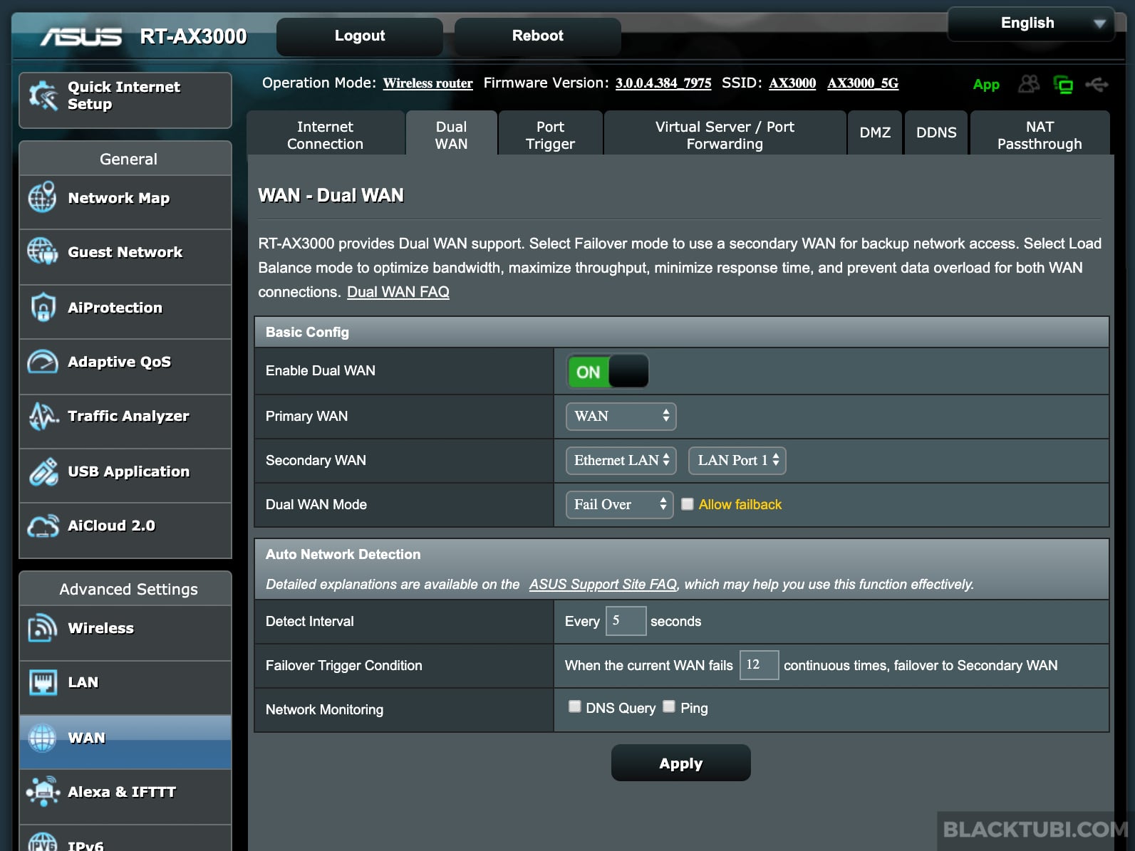 ASUS RT-AX3000 WiFi 6 Router Review