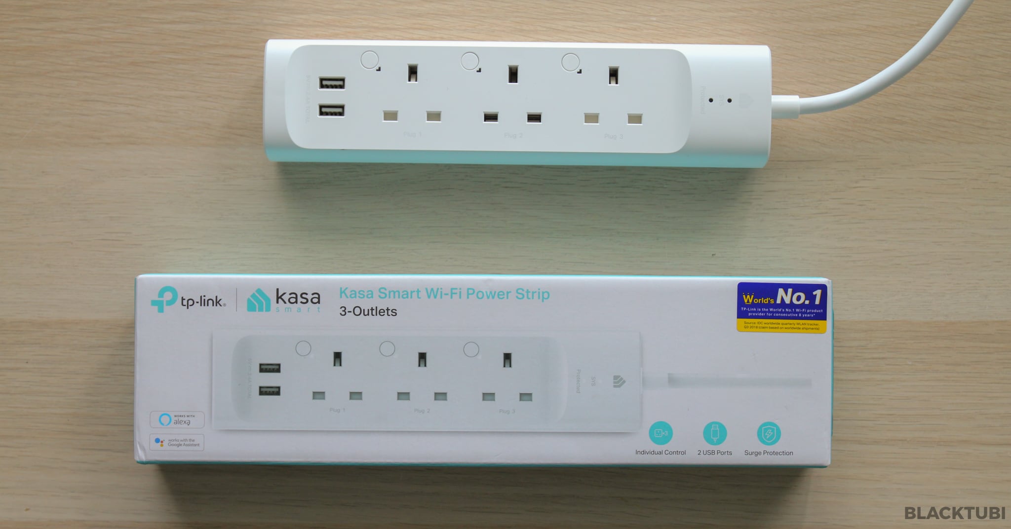 TP-Link (KP303) Kasa Smart Power Strip 3-Outlets