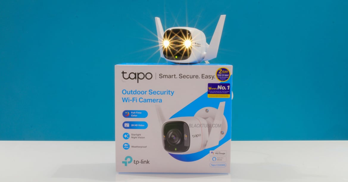 TP-Link Tapo C320WS Outdoor WiFi Camera Review - Starlight Night Vision