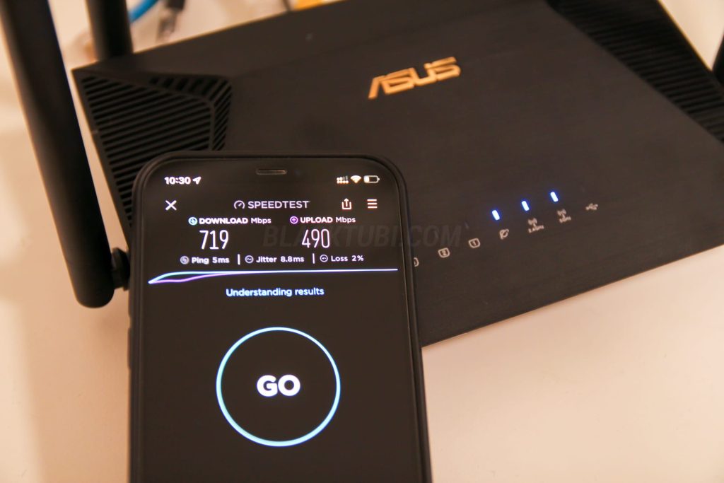 Review: Router WiFi AX1800 RT-AX53U 6 ASUS AiMesh