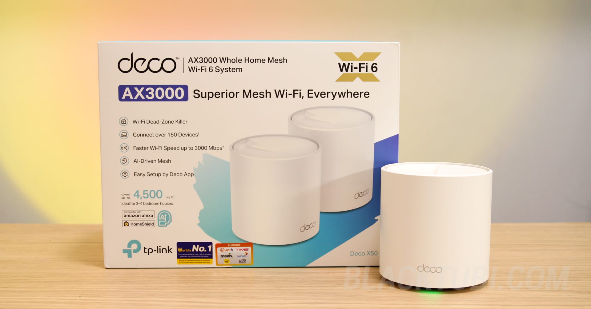  TP-Link Deco AX3000 WiFi 6 Mesh System(Deco X55) - Covers up to  6500 Sq.Ft. , Replaces Wireless Router and Extender, 3 Gigabit ports per  unit, supports Ethernet Backhaul (3-pack) : Everything Else