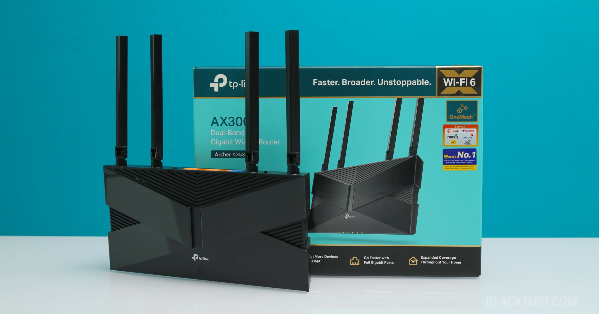 Routeur TP-Link AX3000 Dual-Band Wi-Fi 6 (ARCHERAX53)