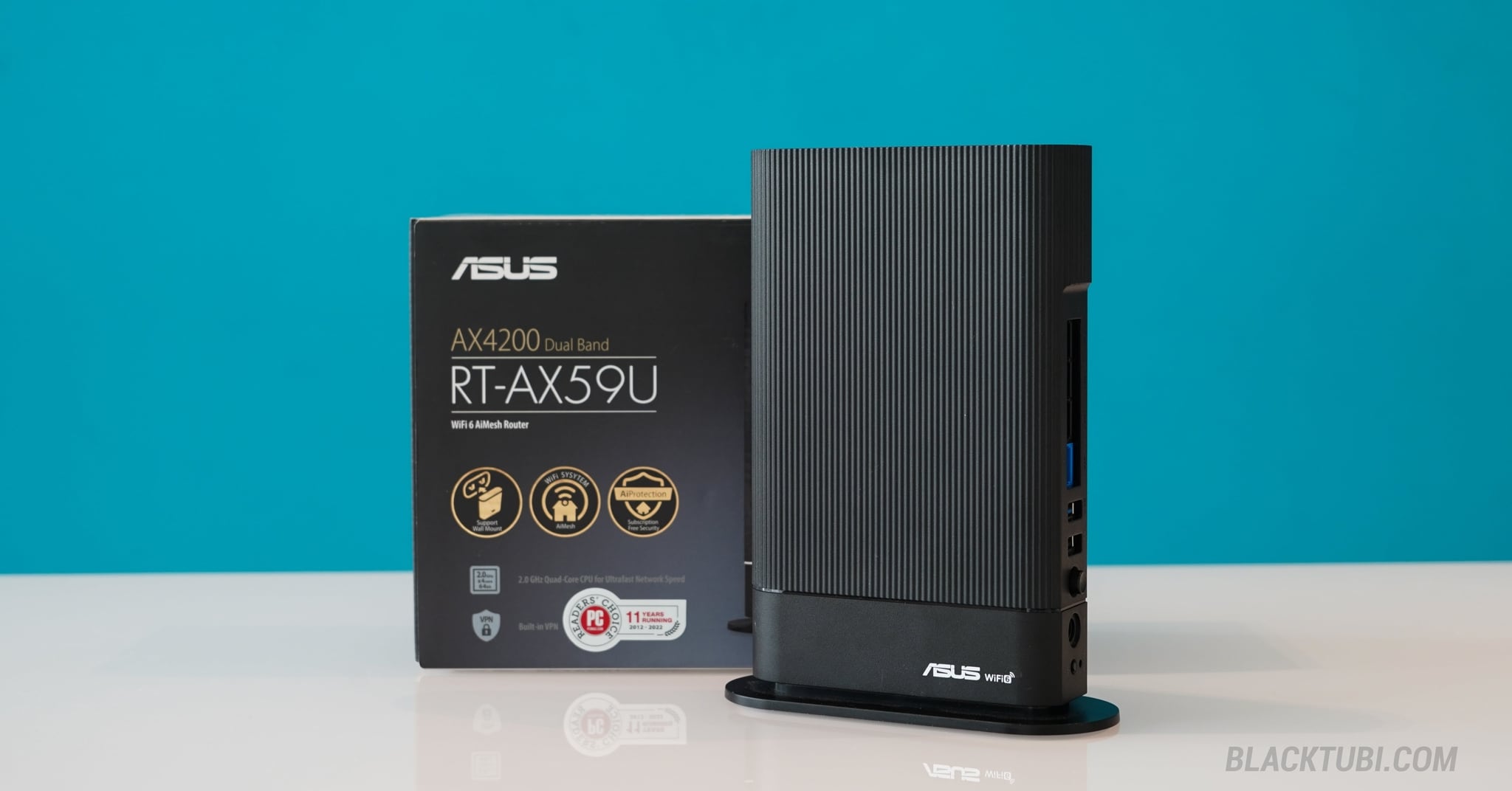 ASUS RT-AX59U Review: AX4200 with a sleek design