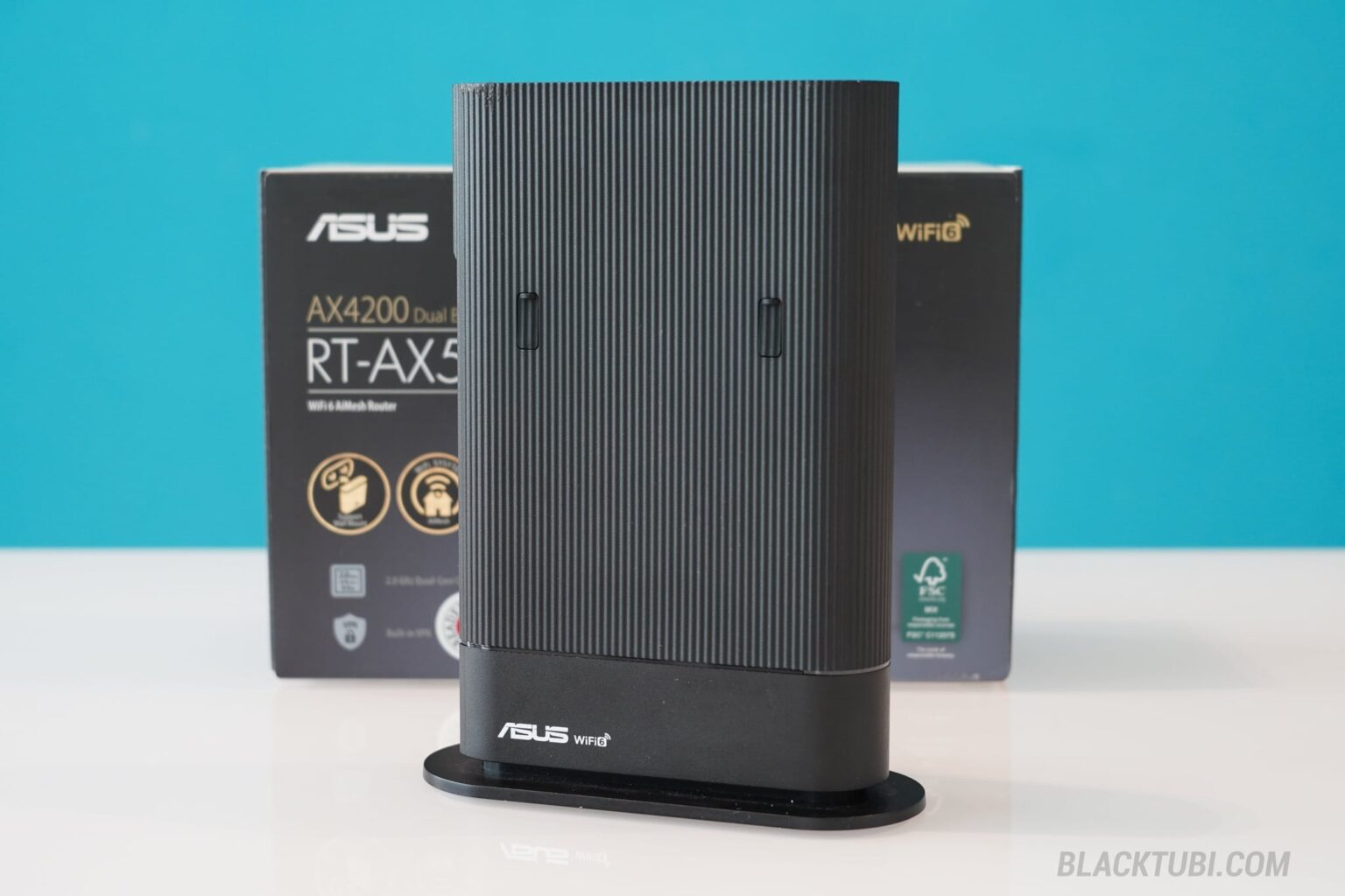 ASUS RT-AX59U Review: AX4200 with a sleek design