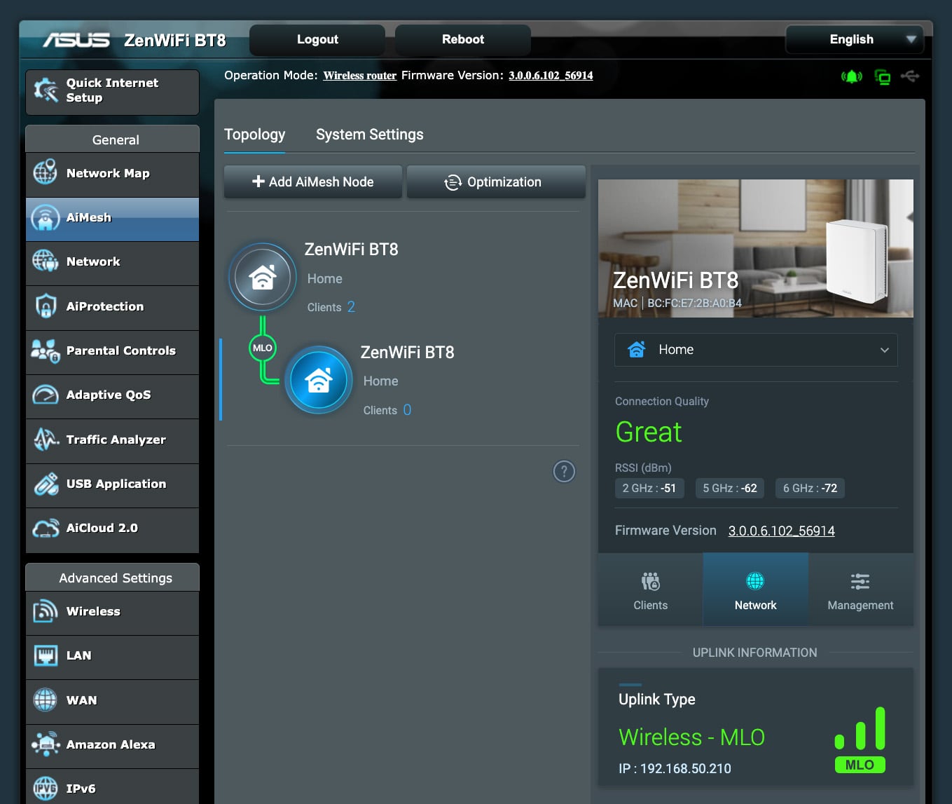 ASUS ZenWiFi BT8 Review: Faster with WiFi 7 and 6GHz MLO